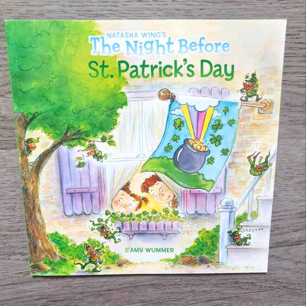 The Night Before St. Patrick's Day Children's Paperback Illustrated Fiction Book
